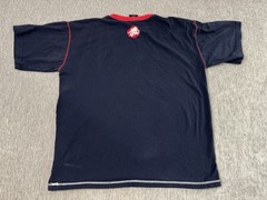 Vintage JNCO Jeans T-Shirt Mens XL Blue Red Apparel Grunge Skater Y2K Rap Tee