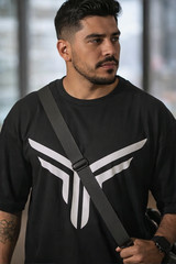 Men’s Cotton Heavyweight Oversized Boxy Style Dropped Shoulder Casual T-Shirt