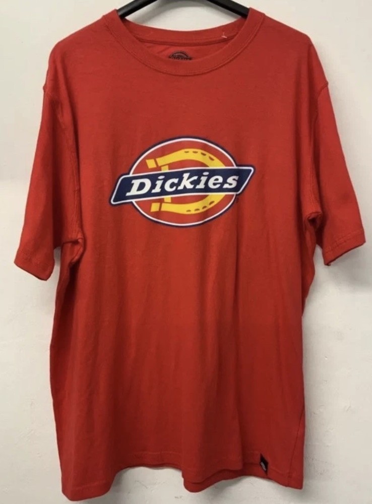 Dickies Mens Work T-Shirts Short Sleeve Light Cotton Size Medium New
