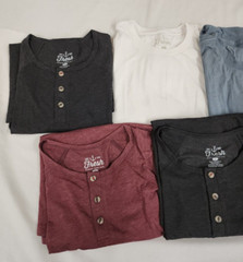 Fresh Clean Tees Long/Short Sleeve sz Large Unisex Lot of 5 #F197
