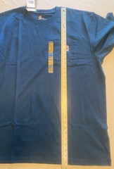 Carhartt Original Fit Men’s XL Blue Pocket T-Shirt Crew Neck Short Sleeve #0031
