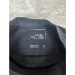 The North Face Black T-shirt Double-sided Long Sleeve Size M