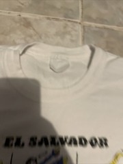 Vtg 80s 90s El Salvador Funny Parody T-Shirt Joke Grunge Single Stitch SZ Large