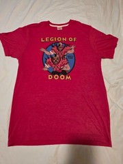 Homage WWE Legion of Doom Red Heather Soft T-Shirt Sz Large Excellent