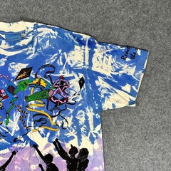Vintage 90s Kite AOP Hand Dyed Local Color Reach For The Sky Shirt – Size Large