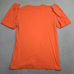 Dickies Shirt Mens Large Tall LTL Orange Painter Long Sleeve Pocket Work T-Shirt