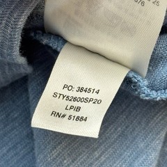 Patagonia Shirt Medium Blue Pocket Tee Striped Short Sleeve Casual Cotton 52600