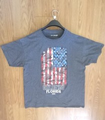 Size XL /XG Jerryleigh mens T-Shirt – Gray Orlando Florida USA logo !