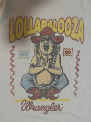 Wrangler Lollapalooza Graphic T-Shirt Wrangler X Men’s Medium Vintage Look