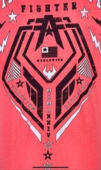 American Fighter Men’s T-shirt GALLOWAY Athletic MMA Pink XS-4XL