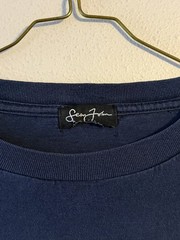 Vintage 2000s Y2K Sean John Navy Blue Spell Out T Shirt XL – Boxy Fit