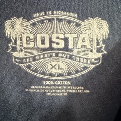 Costa Del Mar Men’s Batik T-Shirt Navy XL