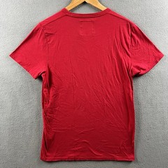 Hollister Shirt Mens Medium Red Beach Surf Outdoor Y2K Preppy Embroidered Logo