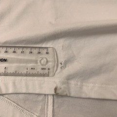 Kenneth Cole Mens Size Small White Short Sleeve Crew Neck T-Shirt NWT *Flaw