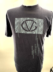Vintage 90s Y2K Giovanni Valentino Italy Cotton Logo Shirt TShirt Men’s Sz L