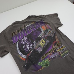 Vtg Dave Dulceak Racing T-Shirt Mens S Illinois Dirt Track Car Joker Graphic Tee