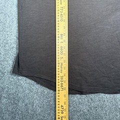 UndrDog Hemp DuraFlow T-Shirt Mens 2XL Black Lightweight Breathable Curved Hem