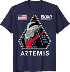 NASA Artemis II Mission Patch Logo Moon Space Program 2026 Unisex T-Shirt
