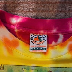 Alice in Wonderland Sundog T-Shirt Vintage 90s, Size XL USA Clay Hill Tie Dye