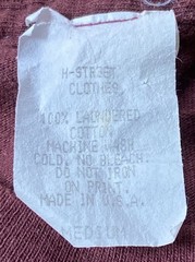 Vintage, 80s, H-Street, Colby Carter, Skate Shirt 2-SIDER