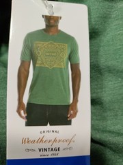 Weatherproof Vintage Gray, Blue And, Green Available From S To XXL 14.99 Each.