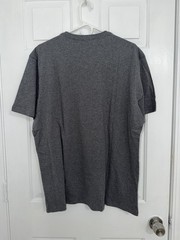 NWOT-Pact-Men’s Organic SoftSpun Essential V-Neck Tee-Med Grey Heather- (LARGE)