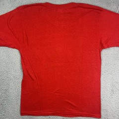 Vintage Corvette Racing Flames Vette Sport Car Red T Shirt Size Large