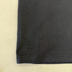 CO THIRTY SIX Shirt Mens L Black Solid Stretch Tee Tagless Crewneck Jersey