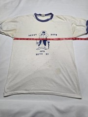 Vintage 1970s Sigma Chi Derby Days Russell Athletic 1979 Ringer Style Tshirt