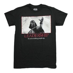 Star Wars New Adult T-Shirt – Darth Vader Reaching LEADERSHIP It’s About