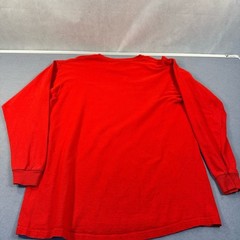 Delta Pro-Weight Georgia Bulldogs Red Long Sleeve Shirt Size Large