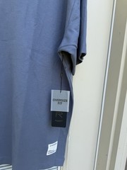 Reserved Supply Men’s Oversize Fit T-Shirt dusty blue Size CHOOSE Crew Neck