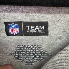 NWT M NFL Team Apparel New Orleans Saints Mens Gray Graphic T-Shirt