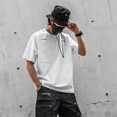 Niepce Men’s Core AI Techwear Tee Shirt Half Sleeve Crewneck T-Shirt