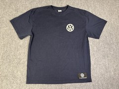Men’s VW Volkswagen Bus Van Cruise Ride T-Shirt Size Large Live Life Blue