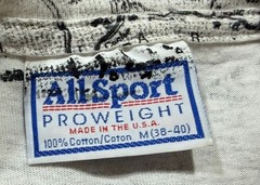 Vintage Coors Beer Colorado Map Wraparound All Over Print Graphic Shirt Men’s M