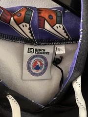 Tucson Roadrunners Kachina Alternate AHL Hockey Lace Hoodie L Large