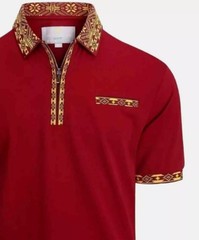 Men’s Luxurious Fine Cotton Polo Shirt,Italian Style,Stretch M to 3XL…A10.A
