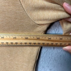 Uniqlo U Mens Size Large Striped Beige Airism T-Shirt Cotton Blend