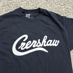 The Marathon Clothing T Shirt Crenshaw Mens Large L Black White Nipsey Hussle