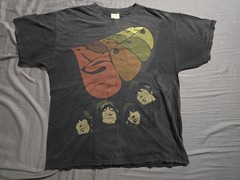 The Beatles Rubber Soul Vintage Y2K 2000 T-shirt Men’s Large Distressed Faded