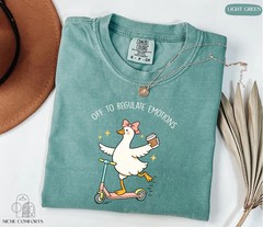 Comfort Colors Off To Regulate Emotions Comfort Tee Mental Health