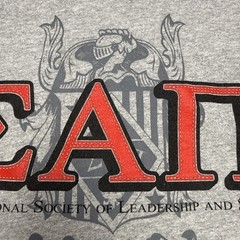 Sigma Alpha Pi National Society Of Leadership & Success Gray Shirt Men’s Sz 2XL
