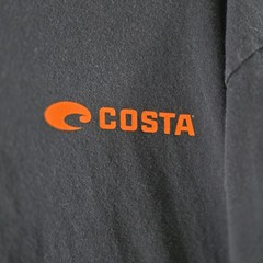 Costa Del Mar Men’s XL Navy Blue”Born On The Water” Short Sleeve T-Shirt
