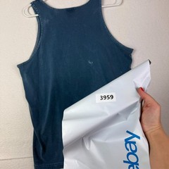 Hawaii Tank Top Shirt Mens Medium Alstyle Apparel Activewear Blue