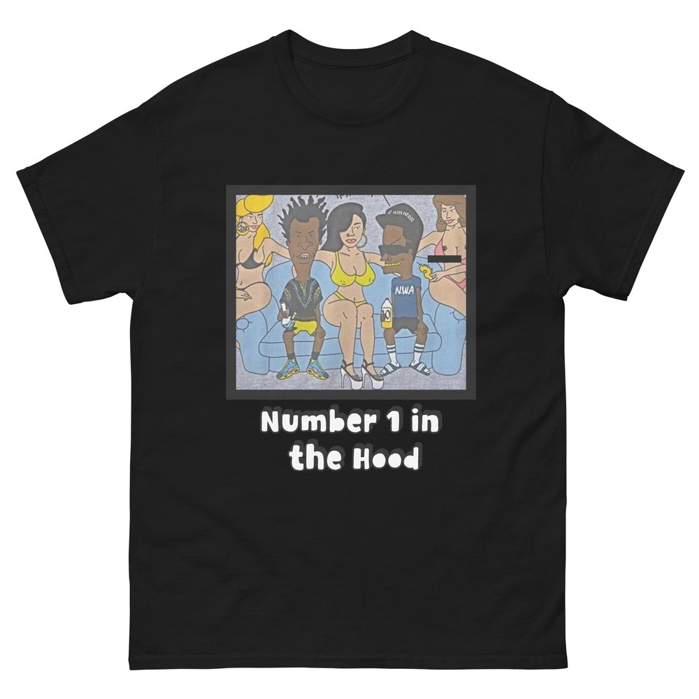 Black Beavis and Butthead Tee | Classic Unisex | Funny Beavis & Butthead T-shirt