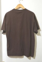 C Port and Company T-Shirt Mens L Brown Graphic Tee Short Sleeve Cotton Beer