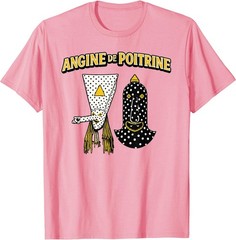 Angine De Poitrine Band Tee Vintage Music Fans Masked T-Shirt