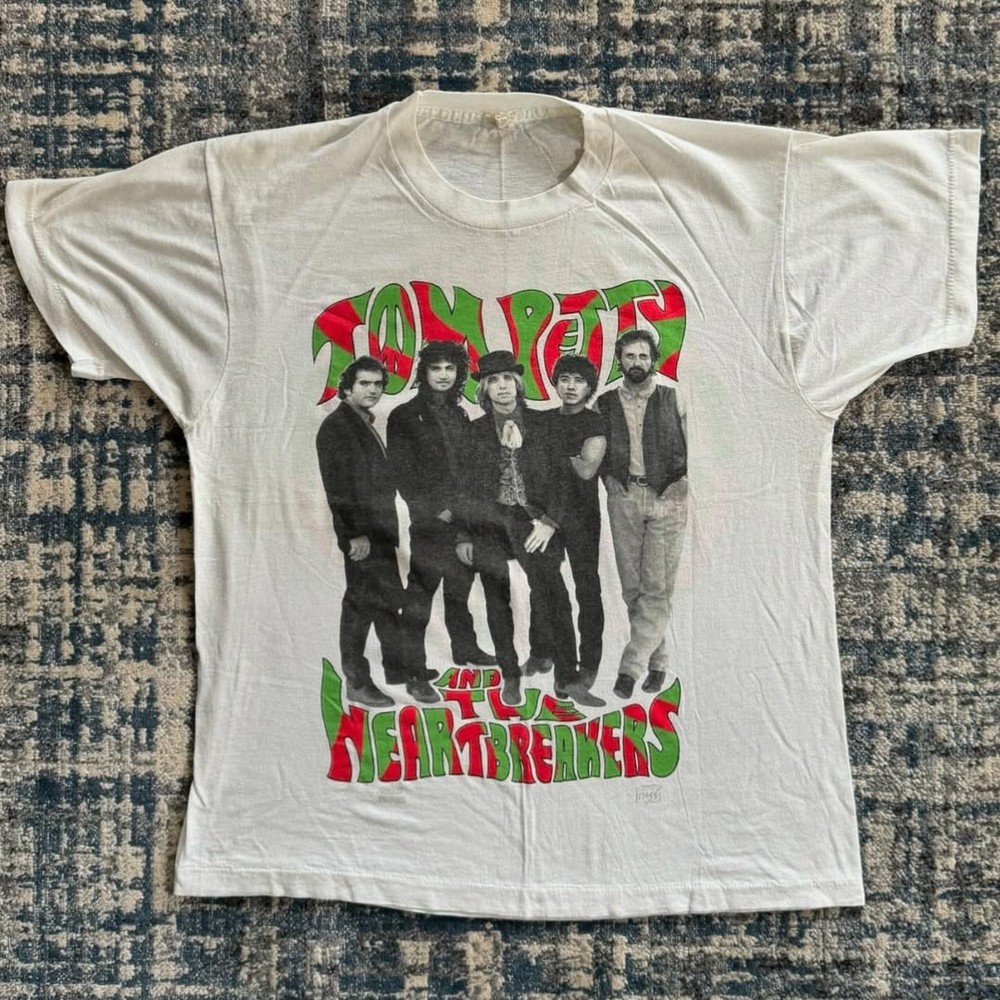 1992 TOM PETTY TOURING THE GREAT WIDE OPEN Vintage T-Shirt Reprint