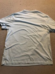Chaps Shirt Men’s Extra Large Baby Blue Solid Layering Cotton Casual Tee